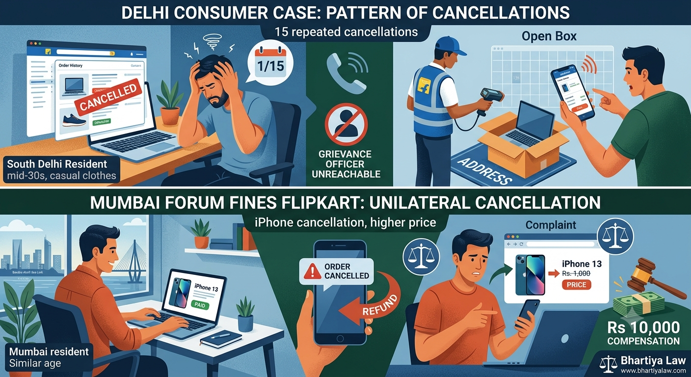 Paid in Full, Order Cancelled Anyway: Mumbai Consumer Forum Fines Flipkart for Unilateral Cancellation